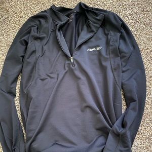 Quarter zip workout/activewear shirt
